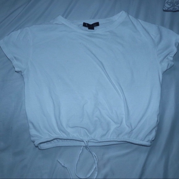 *SOLD*White crop top - Picture 1 of 2